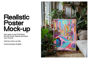 Poster Mockup Botanic Room