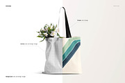 Tote Bag Mockup Set 2, a Packaging Mockup by Creatsy (Thumbnail 3 of 8)