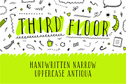 Third Floor Latin & Cyrillic font, a Serif Font by redcollegiya design (Thumbnail 1 of 4)