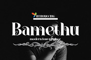 Bamethu, a Serif Font by Canden Meutuah (Thumbnail 1 of 6)