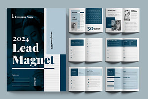 Lead Magnet Workbook Template Layout, a Stationery Template by ContestDesign
