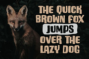 ROCKIES - Rough Display Font, a Sans Serif Font by Subectype Studio (Thumbnail 6 of 7)