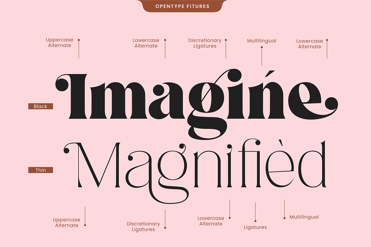 Sugar Magic Serif - 9 Font Family, a Serif Font by zeenesia (Photo 5 of 26)