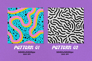 Retro Pattern Set