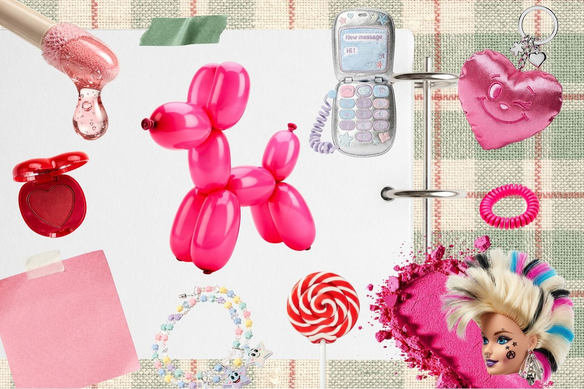Y2K Beauty Collage Kit, an Object Graphic by Natali Batu (Photo 6 of 12)