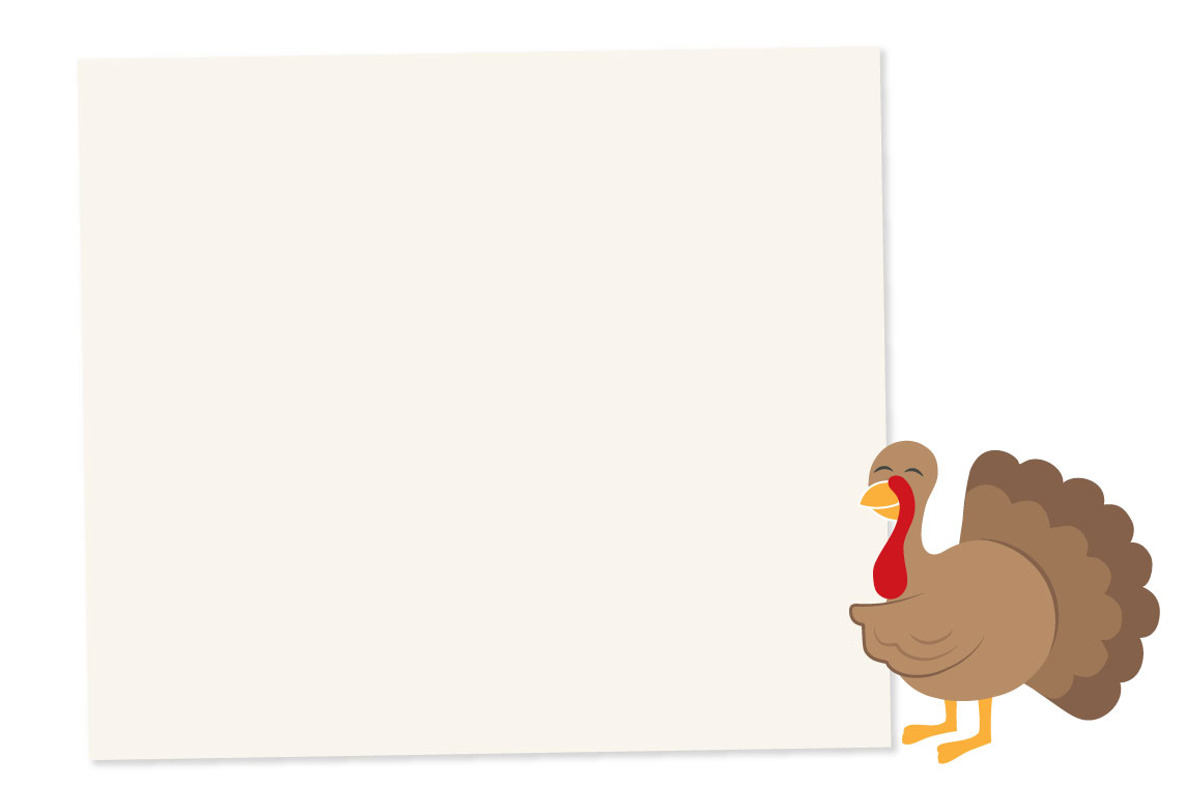 Turkeys with Signs, an Illustration by Illustrations by Jessie (Photo 5 of 5)