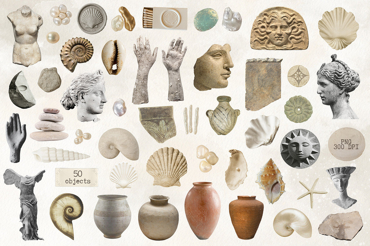FORMLESS Collage Pack, an Object Graphic by lerinartstudio (Photo 4 of 9)