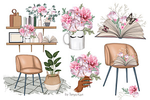 SALE Bloomination Clipart & Patterns