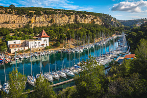 Calanques de Port Miou bay in France, a Nature Photo by Alpine Dreams