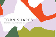 Torn Shapes Collection, a Pattern Graphic by The Collective Studio (Thumbnail 1 of 10)