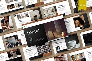 Lonux - Business Google Slide Templa