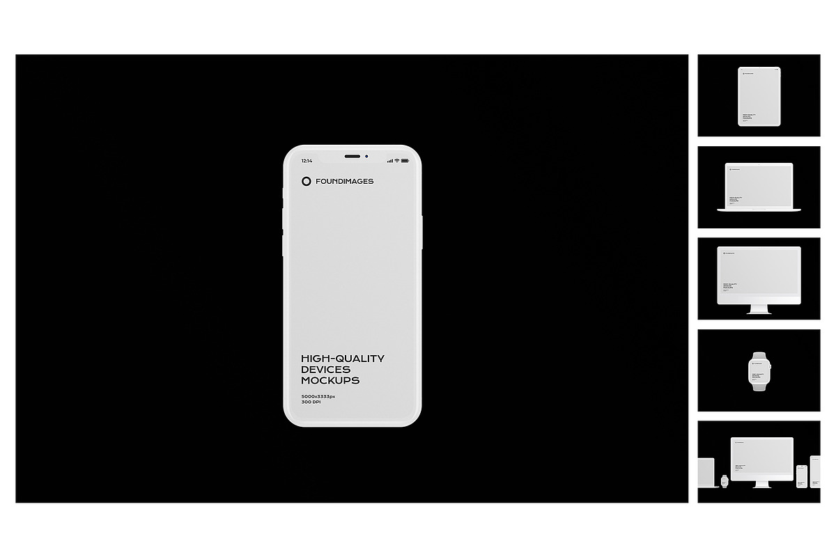 360 device mockup bundle iphone, a Device Mockup by FoundImages (Photo 45 of 84)