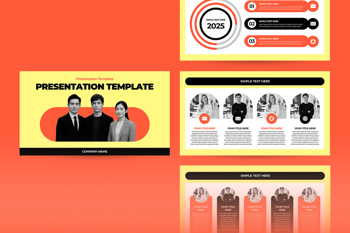 Business Plan PowerPoint Template, a Presentation Template by CreativeUP (Photo 3 of 6)