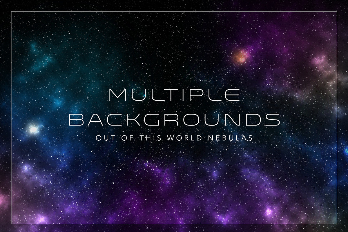 Space Galaxy Background, a Texture Graphic by Carolyn Packard Design (Photo 3 of 7)