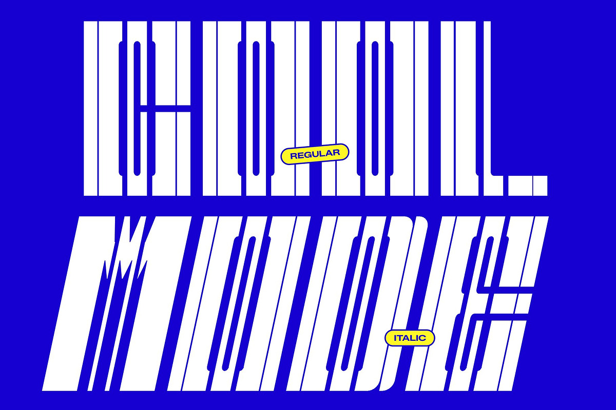 CS Edmund Refracted, a Sans Serif Font by Craft Supply Co. (Photo 2 of 8)