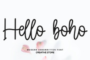 Hello Boho, a Handwritten Font by InermediaSTUDIO (Thumbnail 1 of 8)