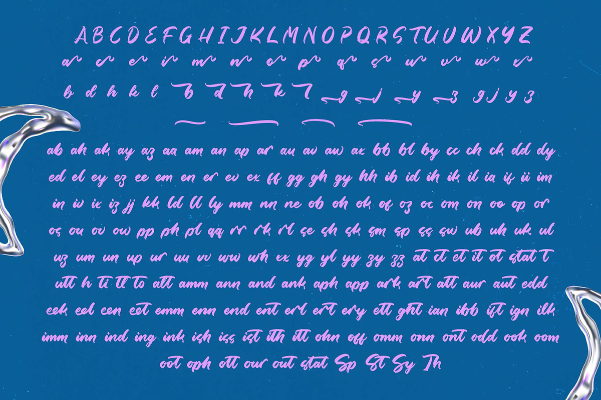 Bitalon - Modern Brush Font, a Script Font by Letterena Studios Script (Photo 19 of 20)