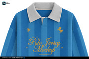 Long Sleeve Polo Jersey Mockup, a Shirt Mockup by Irhasalfahad (Thumbnail 3 of 5)