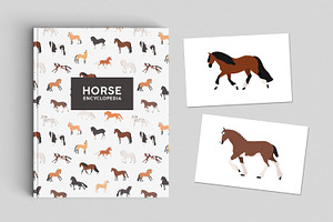 Seamless Patterns With Horses