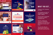 15 Finance Social Media Templates, a Social Media Template by Sincerely Media (Thumbnail 2 of 9)