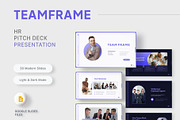 HR Pitch Deck Google Slides, a Presentation Template by New Coral Design (Thumbnail 1 of 6)