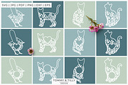 Foliage Animals Bundle - Overlay SVG, an Object Graphic by Tommy & Tilly Design (Thumbnail 3 of 12)