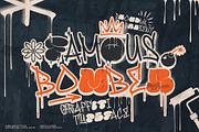 Famous Bomber Graffiti Mix Font, a Handwritten Font by alit design (Thumbnail 2 of 30)