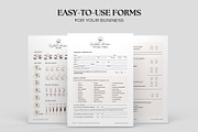 Professional Eyelash Extension Forms, a Design Template by SwitzerShop (Thumbnail 2 of 10)