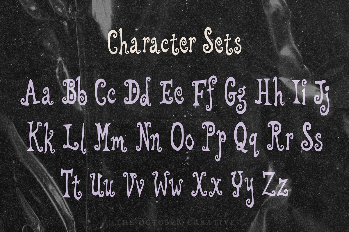 Mirabella Misbehaves Groovy Display, a Handwritten Font by The October Creative (Photo 3 of 8)