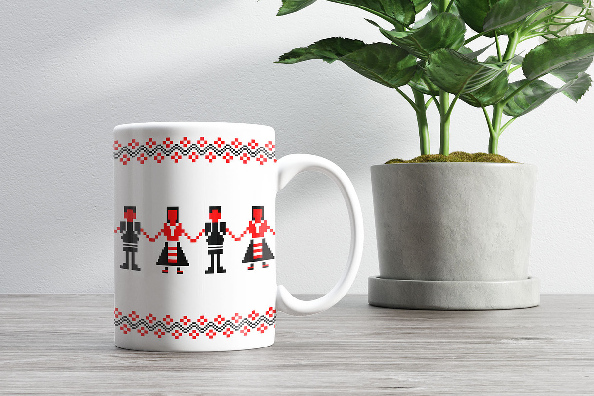 Romanian Folk Pattern Collection, an Object Graphic by Shyeno (Photo 10 of 19)