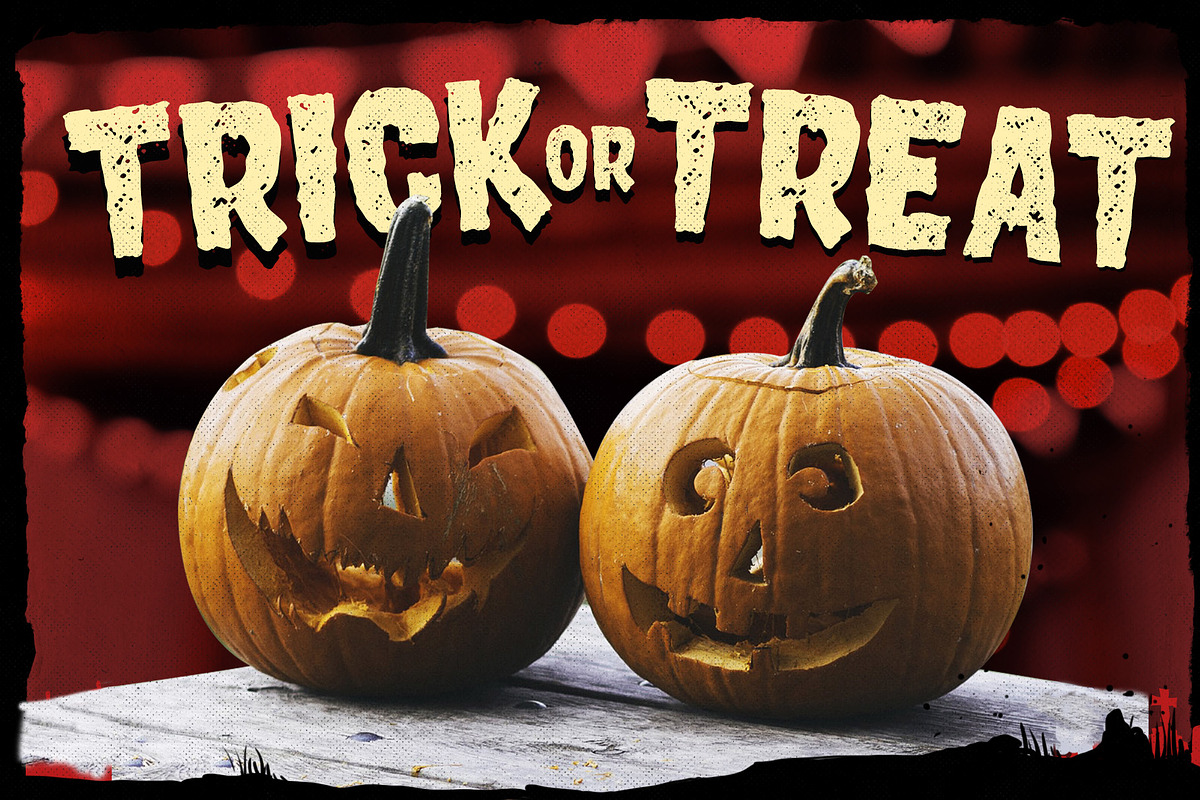 CREEPSHOWHalloween font preview 6