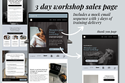 Kartra Coaching Membership Template, a Landing Page Template by Solana Creative Co. (Thumbnail 10 of 12)