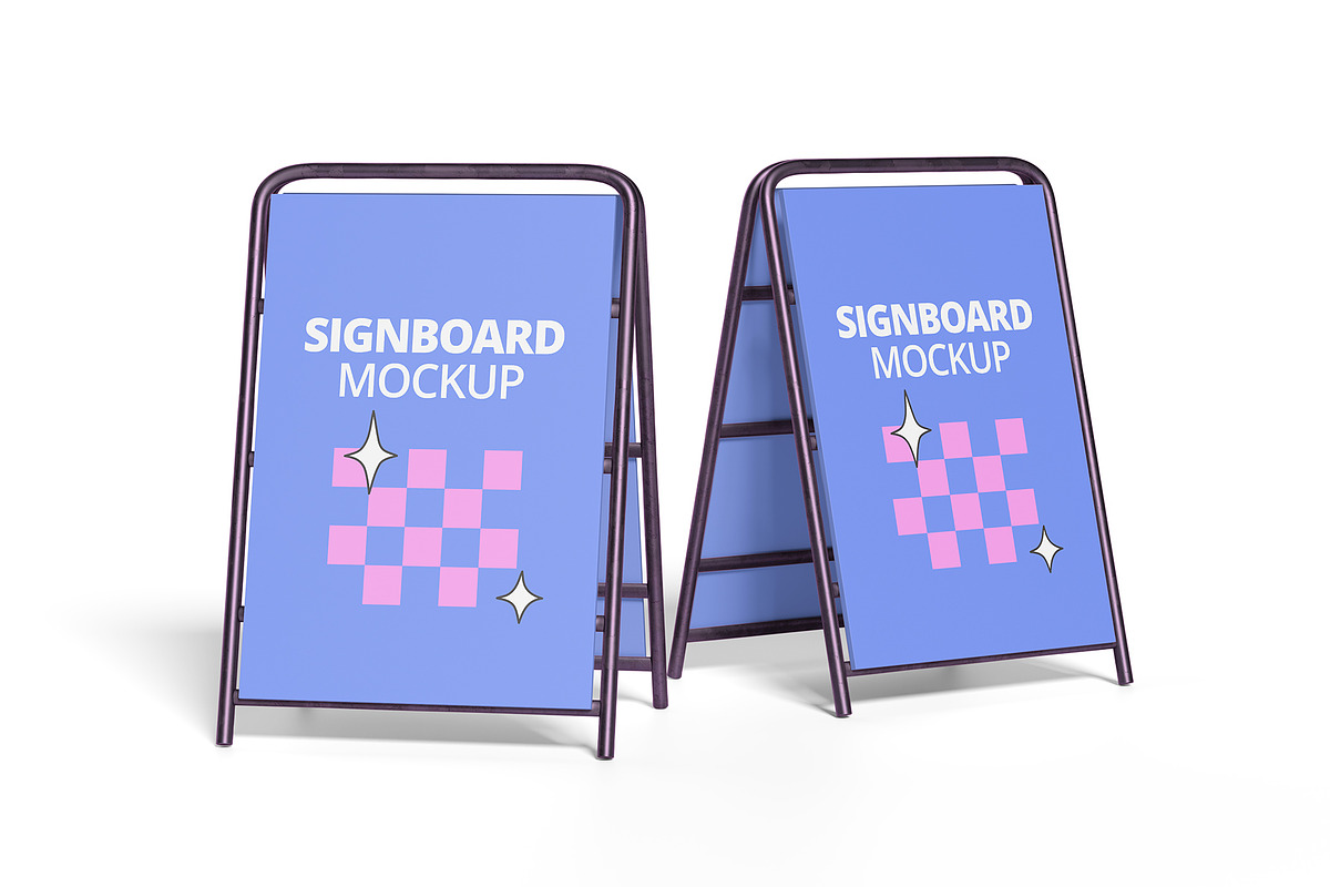 Signboard Mockup, an Advertising Mockup by GraphicsPixel (Photo 5 of 6)