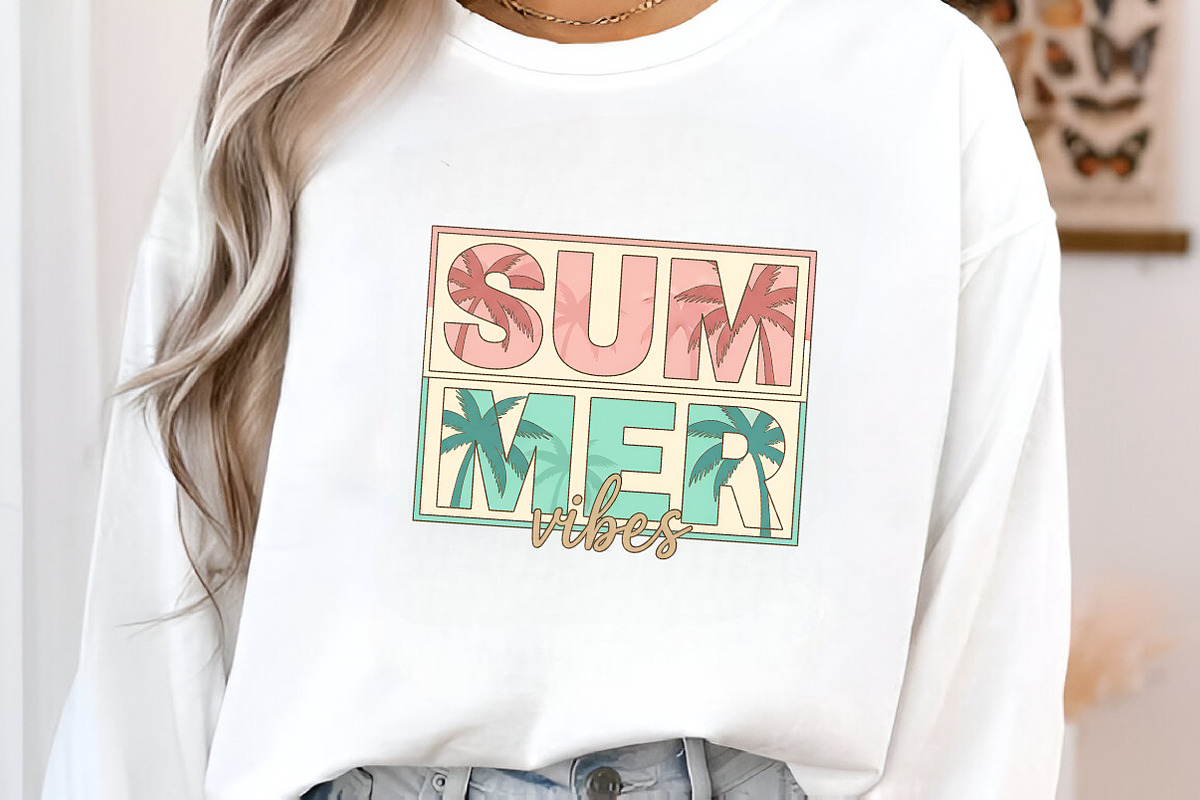 Vintage Beach Summer Sublimation, an Illustration by SinaCreation (Photo 7 of 11)