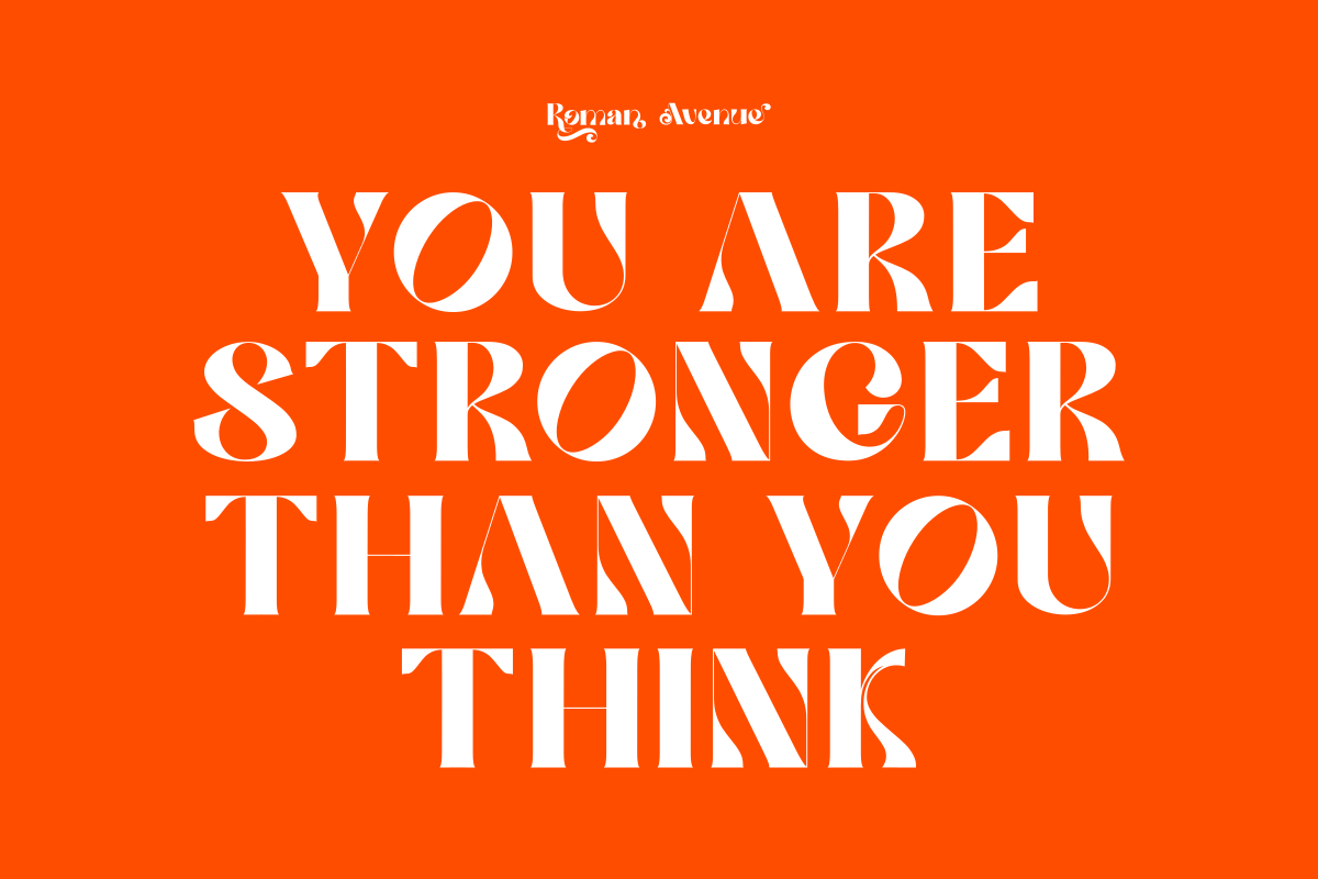 Roman Avenue, a Serif Font by zaaintype (Photo 12 of 14)