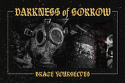 Warsuck - Hand Drawn Blackletter, a Blackletter Font by Arterfak Project (Thumbnail 8 of 11)