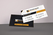 Monochrome Business Card PSD, a Business Card Template by Mohammad Sarfaraz (Thumbnail 6 of 7)