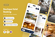 Aurévia – Elegant Hotel Booking App, an App Template by productype1 (Thumbnail 1 of 5)