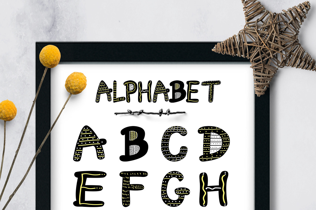 Kids Patterns & Alphabets - Dino, a Pattern Graphic by Pixavics (Photo 5 of 7)