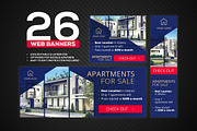 Banners Pack 26 sizes for Google Ads, a Templates & Theme by Better Be a Designer (Thumbnail 1 of 6)