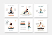 Social Templates For Yoga Masters, a Social Media Template by Filip Studio (Thumbnail 1 of 2)