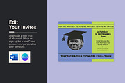 Tim Graduation Party Invitation, an Invitation Template by Mountain Folk Creative (Thumbnail 4 of 5)