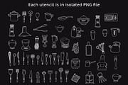 Kitchen accessories collection, an Object Graphic by Karina.sketch (Thumbnail 4 of 5)
