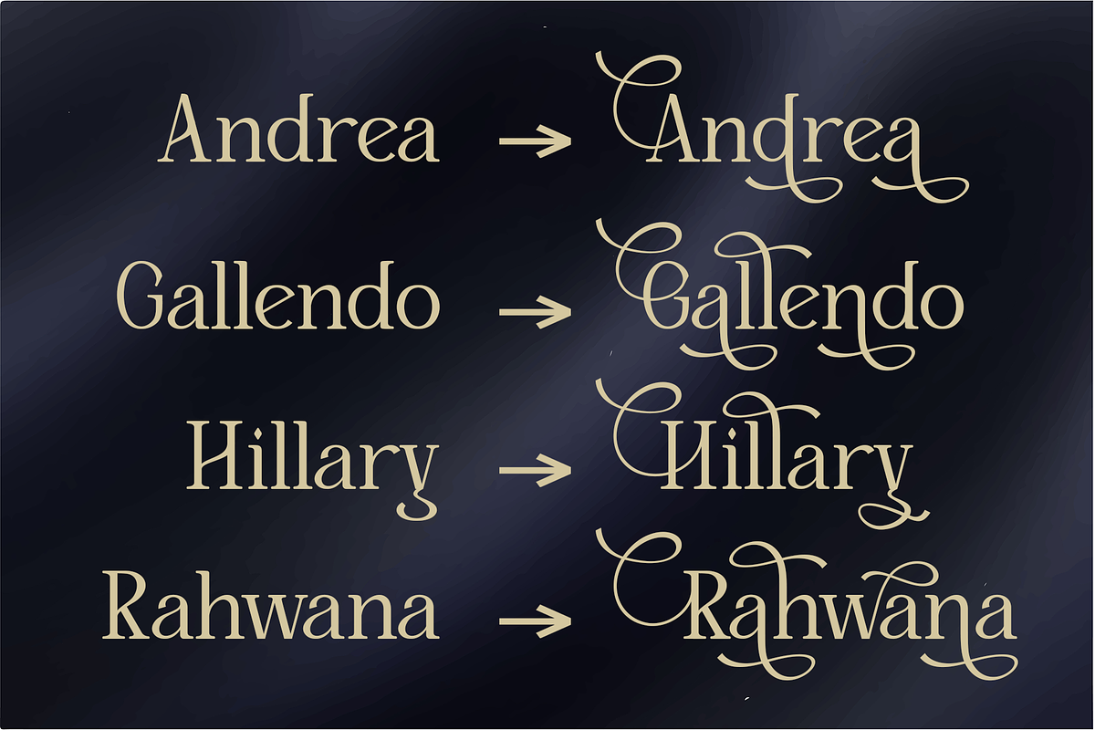 Mollava – A Modern Luxury Logo Font, a Serif Font by MJB Letters (Photo 4 of 11)