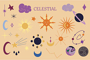 Mystical Celestial Clipart Set 2, an Object Illustration by Ginny and Sam (Thumbnail 2 of 15)