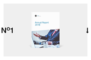 Annual Report, a Brochure Template by silukEight (Thumbnail 1 of 12)