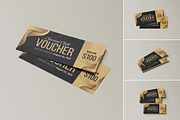 Gift Voucher Mockup, an Advertising Mockup by Se٧enStudio (Thumbnail 5 of 5)