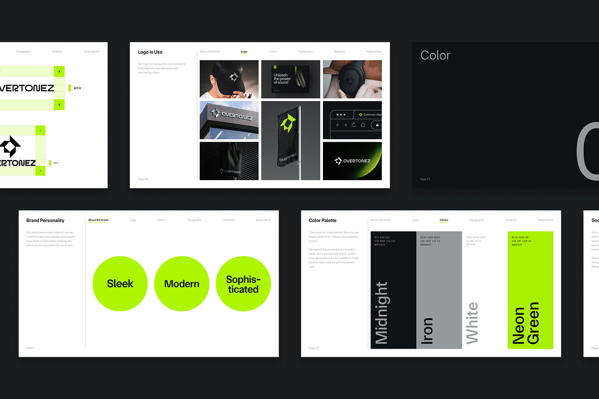 Overtonez - Brand Guide Template, a Branding & Logo Template by Hamdi Designs (Photo 2 of 12)