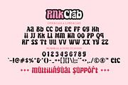 Pink Crab - Cute Retro Font, a Serif Font by Airotype (Thumbnail 8 of 10)
