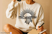 Sun Ocean Coastal Beach Graphic Tee, a Graphic by mh_arif (Thumbnail 3 of 4)